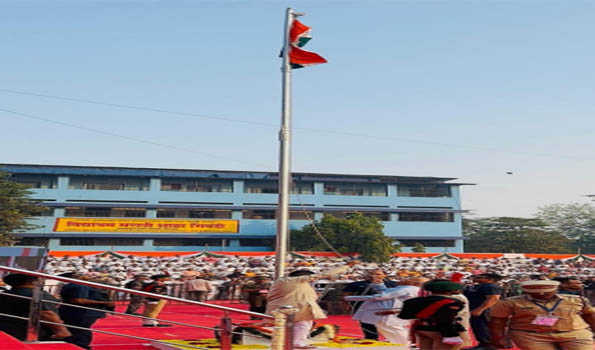 RSS chief unfurls National Flag in Bhiwandi