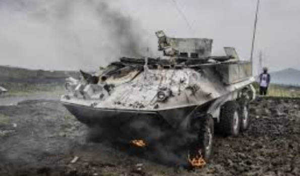 Rebels kill 13 foreign peacekeepers in Congo