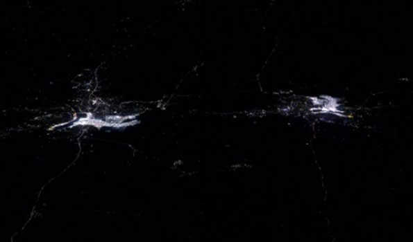 Maha Kumbh Mela images captured from International Space Station