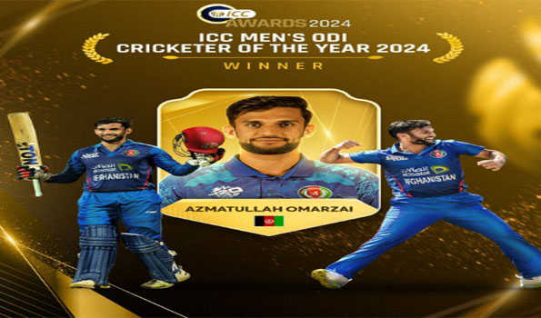 Afghanistan  all-rounder Azmatullah named ICC ODI Cricketer of Year