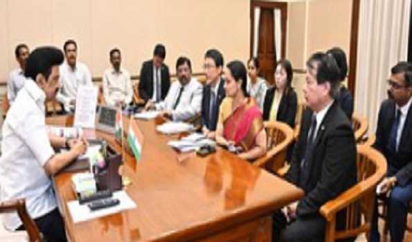 Japanese delegation calls on Stalin
