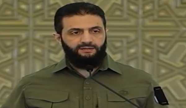 Syrian military administration appoints al-Sharaa as interim president, dissolves armed factions