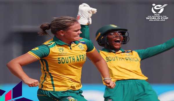 South Africa beat Australia to qualify for U19WC 2025 decider