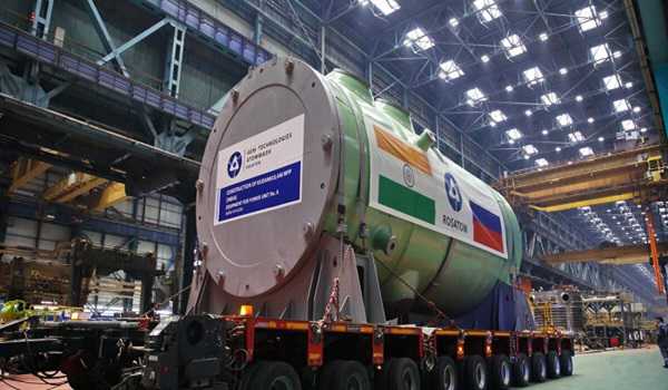 Rosatom ships reactor vessel for KNPP Unit-6 in TN