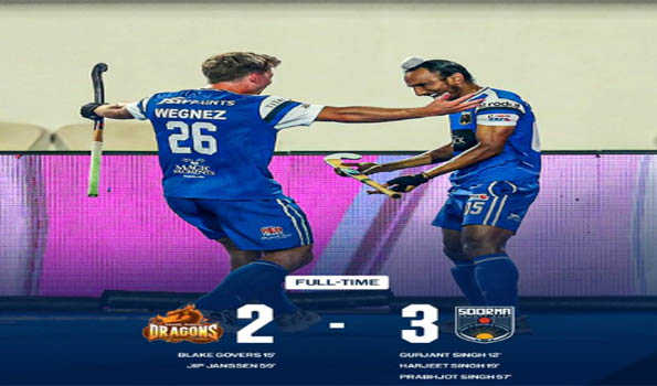 HIL: Soorma Hockey Club beat Tamil Nadu Dragons 3-2 in thrilling Bronze medal match