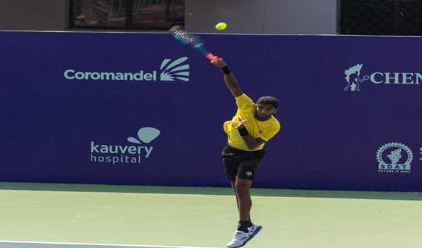 Three Indians cause upsets, moves into final round of Qualifying in ATP Chennai Open Tennis