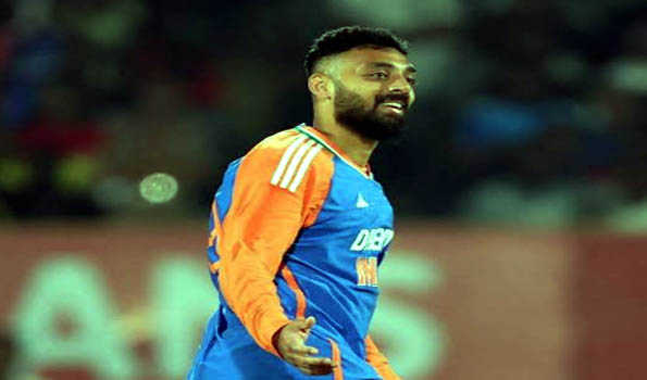 Chakravarthy joins Team India for England ODIs