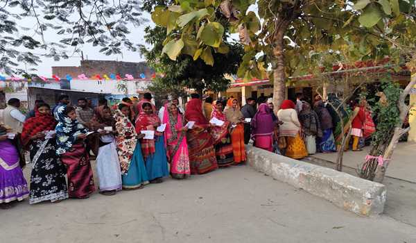 Around 13.34 pc votes polled in by-poll for Milkipur seat till 9 am