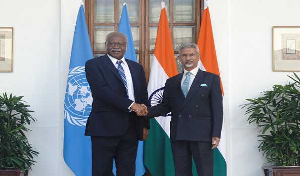 EAM, UNGA 79th session President Philemon Yang discuss need for reformed multilateralism
