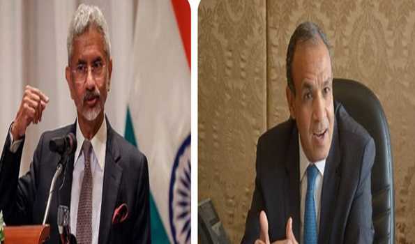 EAM holds phone talk with Egyptian FM Abdelatty