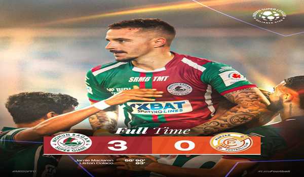 Mohun Bagan SG qualifies for ISL 2024-25 playoffs