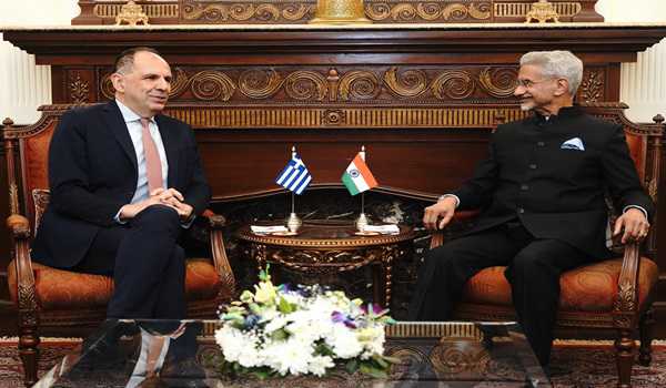 EAM, Greek FM hold talks, discuss IMEC, India-Mediterranean connect