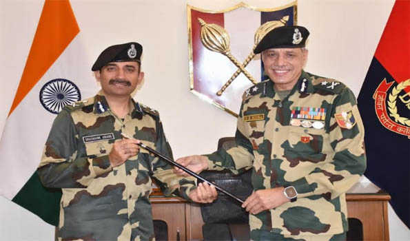 Haryana cadre officer Shashank Anand takes over as new IG BSF Jammu Frontier