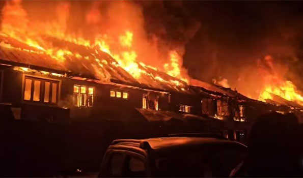 J&K: 50 shops including restaurants gutted in Sonamarg blaze