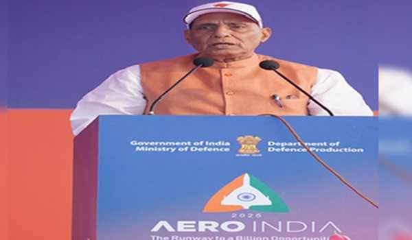 Aero India 2025 akin to Maha Kumbh: Rajnath