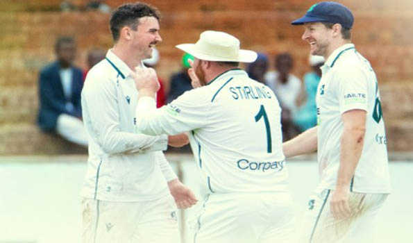 Ireland beat Zimbabwe by 63 runs in one-off Test