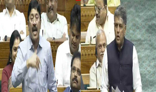 Oppn in Lok Sabha slams govt for ignoring common man's interests in budget