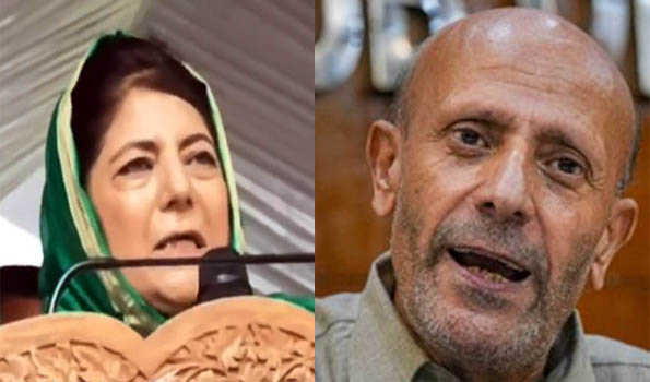 Mehbooba expresses surprise over granting two-day custody parole to Engineer Rashid