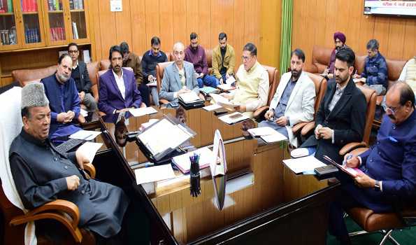 J&K Speaker chairs House Committee meeting to assess issues raised by legislators