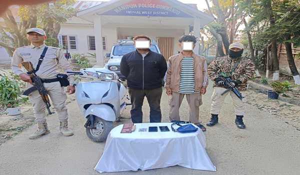 Manipur Police arrest four militants from Imphal west