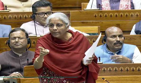 Rupee stable, capex up in Budget 2025-26: Sitharaman in Lok Sabha