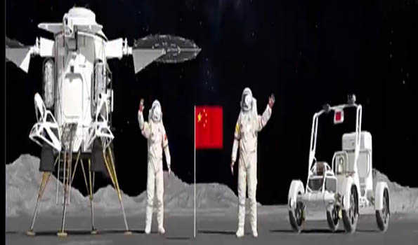 China reveals names of moon-landing spacesuit, manned lunar rover
