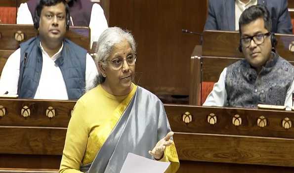 No cut in capex, depreciating Rupee not a concern: FM in Rajya Sabha