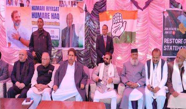 Statehood Campaign: JKPCC chief lambasts BJP for disempowering J&K residents