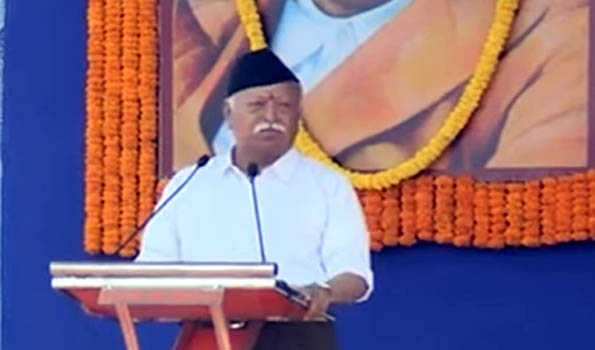 RSS chief calls for unity of Hindus to safeguard India