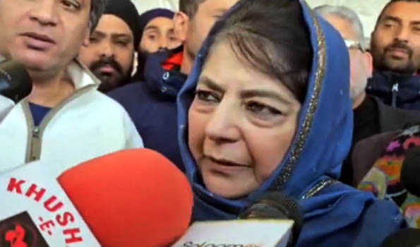 No normalcy in J&K: Mehbooba Mufti