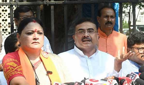 Bengal: Suvendu Adhikari among four BJP MLAs suspended for a month