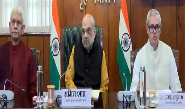 Shah chairs review meeting on implementation of new criminal laws in J&K