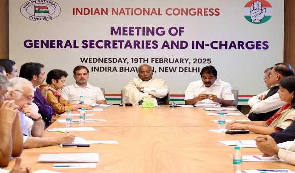 Kharge flays PM Modi for "failing" to defend Indian interest during US visit