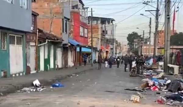 Blast kills one, injures seven in downtown Bogota of Colombia