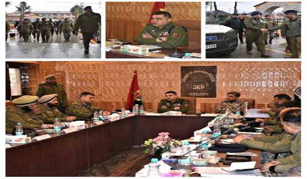 IGP Birdi chairs high-level security review meeting in north Kashmir