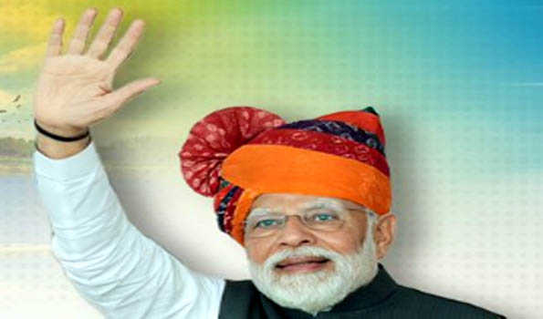 PM Modi arrives in Khajuraho