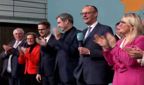 Germany: Conservatives celebrate election win but AfD