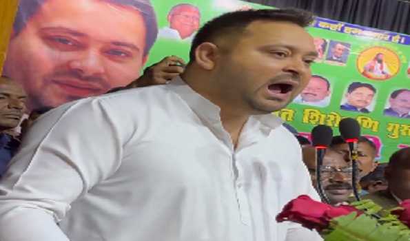 Modi shows concern for Bihar only in election year : Tejaswi