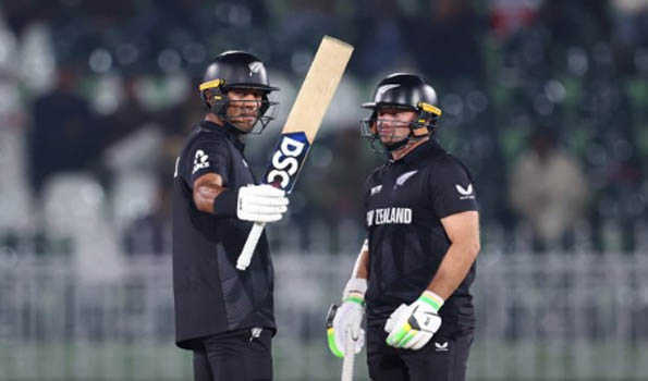 NZ drub Bangladesh, join India in SFs; Pak out