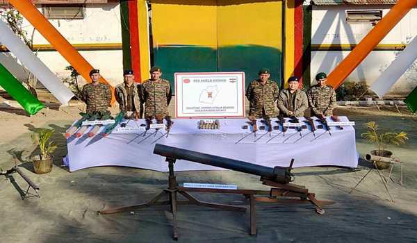 Public surrenders 87 weapons in Manipur