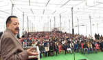 title Jitendra calls for achieving saturation after launching central water schemes in Kathua