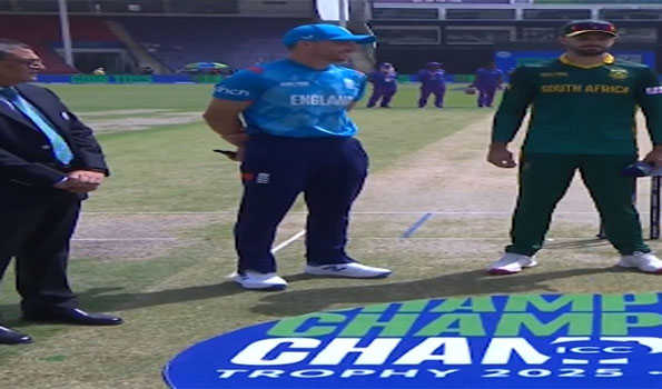 England opt to bat against South Africa in Karachi