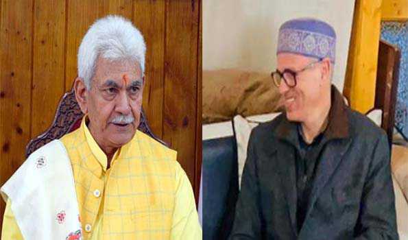 Ahead of Budget session of J&K Assembly, Omar Abdallah calls on LG