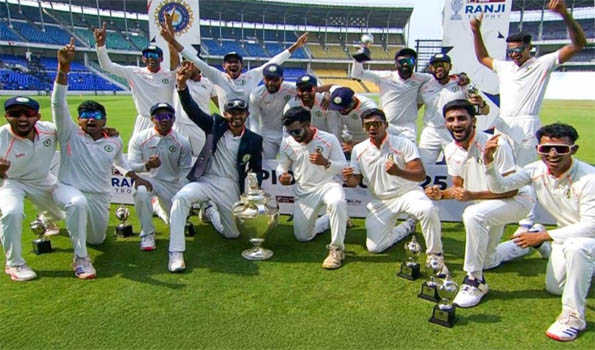 Vidarbha clinch third Ranji title with first-inngs lead