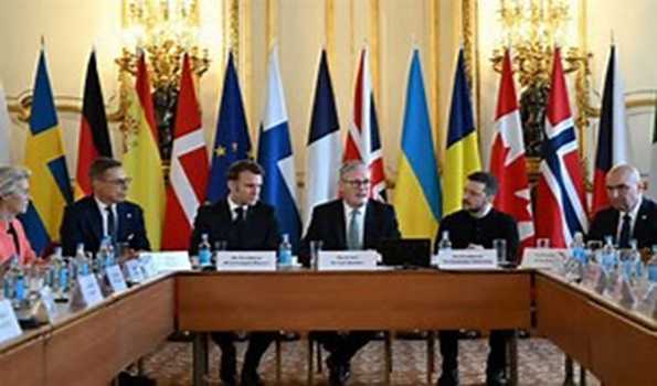 UK PM Starmer hosts European leaders for summit on Ukraine