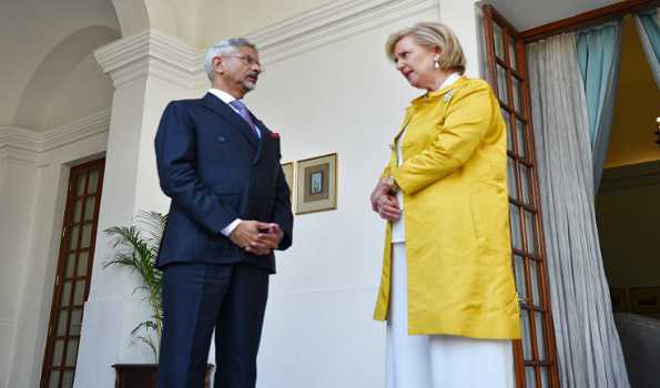 EAM Jaishankar holds talks with Belgium