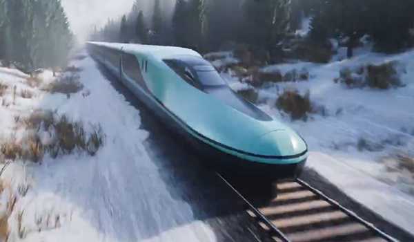 Two linked bullet trains decouple in Tokyo