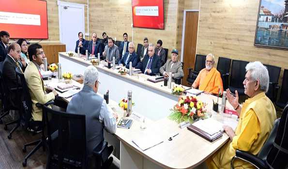 J&K LG chairs Mata Vaishno Devi Shrine Board meet for augmenting pilgrim services