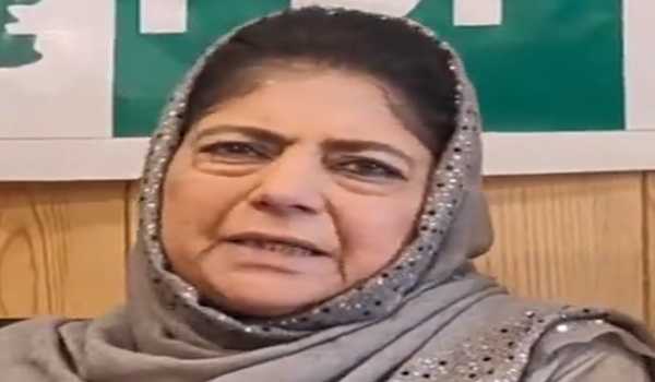 Govt cannot simply absolve itself of responsibility by labeling fashion show private affair: Mehbooba