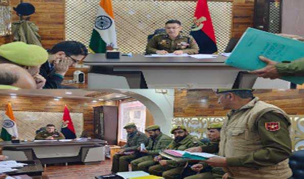 Ensure peace and stability in police district of Awantipora: Top police official